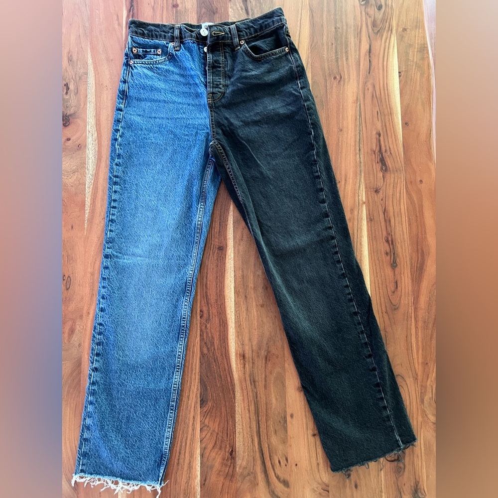 Urban Outfitters BDG - Two-Tone Blue and Black Women's Jeans